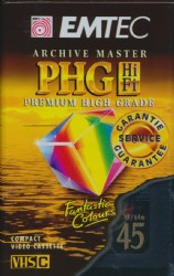 EMTEC PHG 45 VHS-C